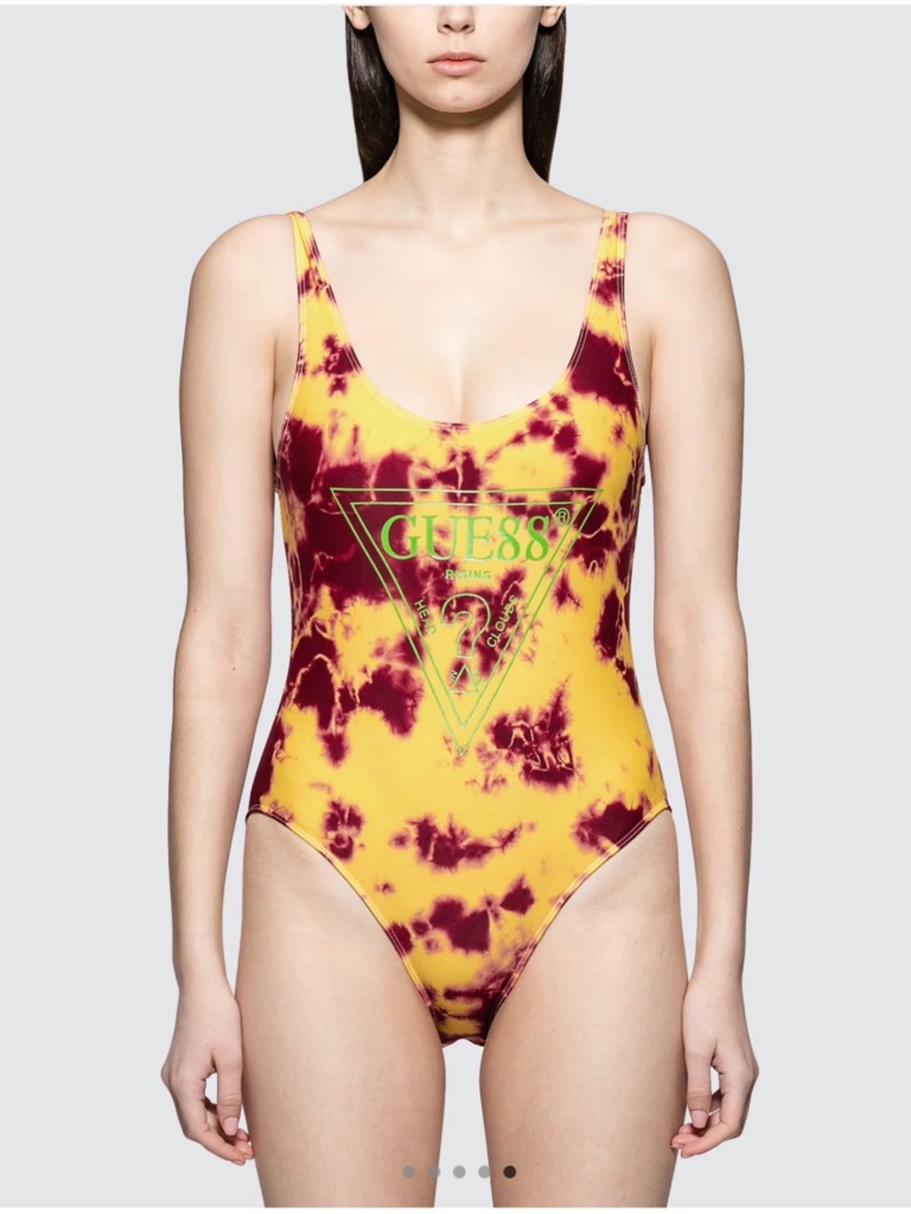 RARE 88Rising x GUESS "Sun Flare" Tie-Dye One-Piece Swimsuit - Rare Collab